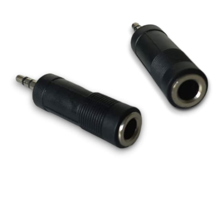 Plug Adaptador P10 Femea Para P2 Macho