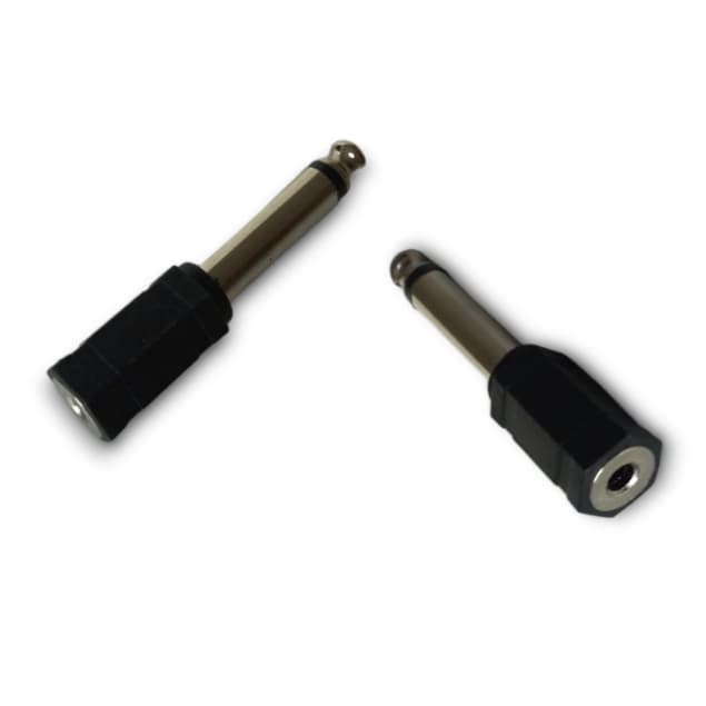 Plug Adaptador P2 Femea Para P10 Macho