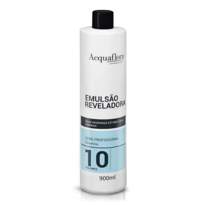 Emulsão Reveladora Acquaflora 10vol 900ml (Água Oxigenada)