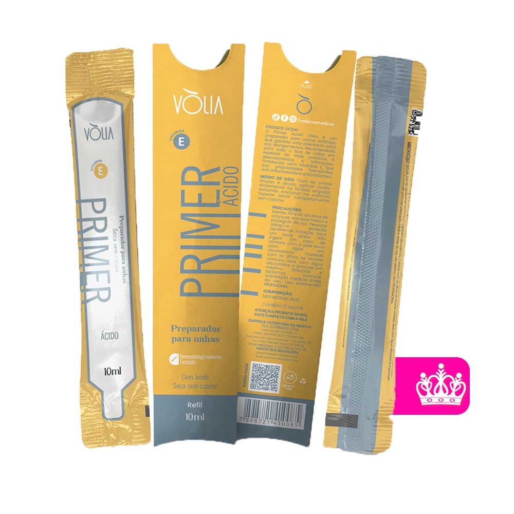 REFIL Sache Primer Ácido Volia 10ml