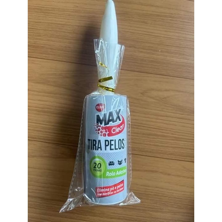 Rolo Descartavel Papa Bolinhas Tira Pelos de Roupas com 20 folhas