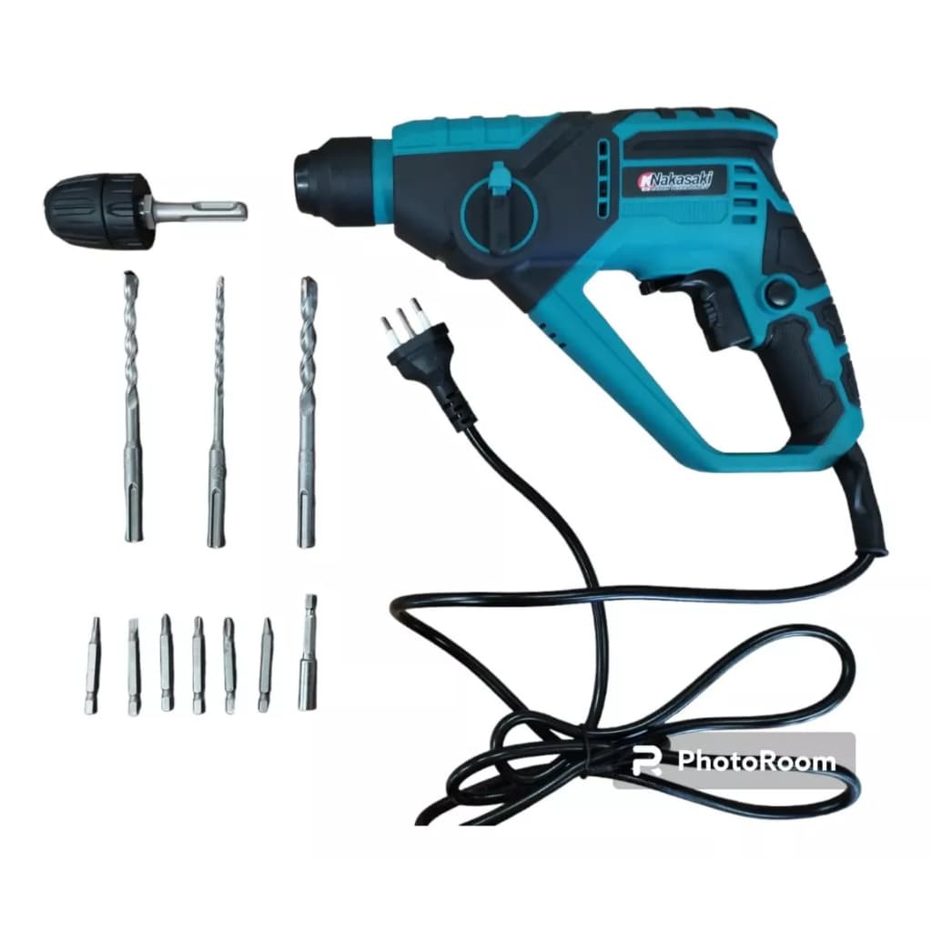 Martelete Rotatório 1000W Multi Funções Muito Potente NK