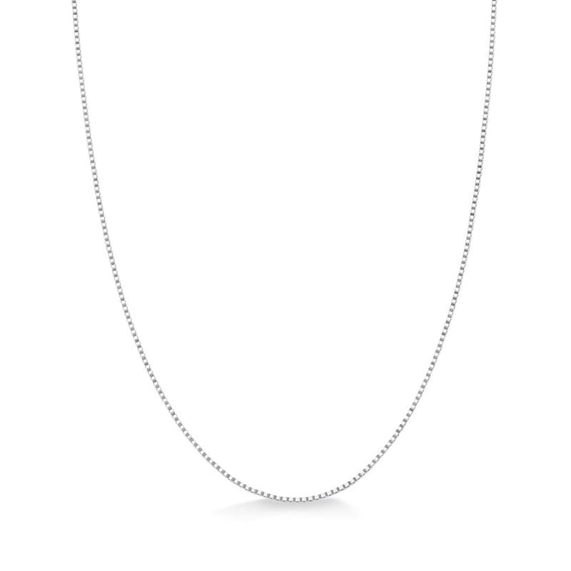 Colar Veneziana Prata 925 Legítima - 45cm v12