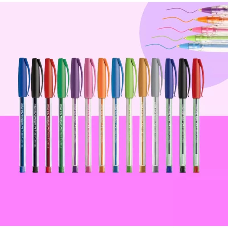 Caneta Faber Castell Trilux 032