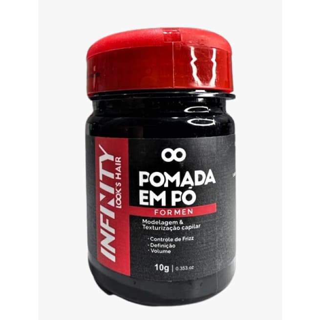Pomada Em Pó Modelagem E Texturização Capilar Infinity 10g