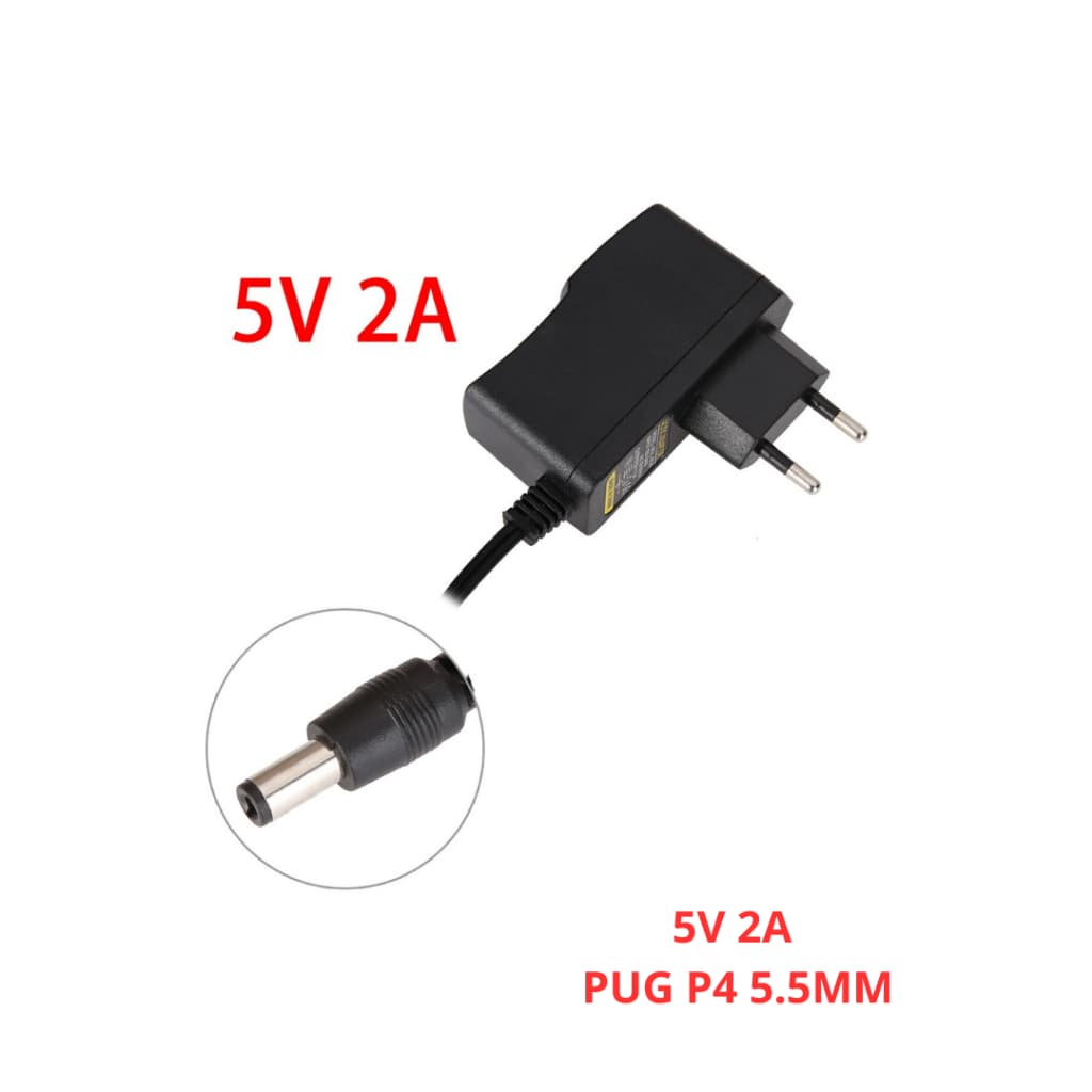 Fonte de Energia Alimentação Bivolt 5v 2a Para TV BOX, Câmeras 2A Original