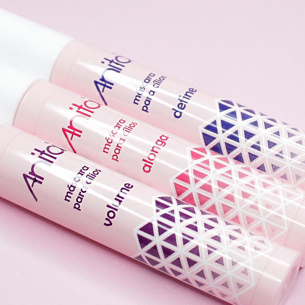 Máscara para Cílios Rímel Vegano com Amor Lançamento - Anita Cosméticos