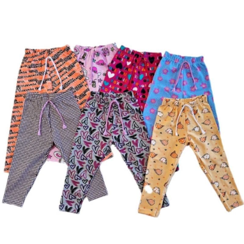 calça legging menina infantil  e juvenil cotton estampado algodão com elastano