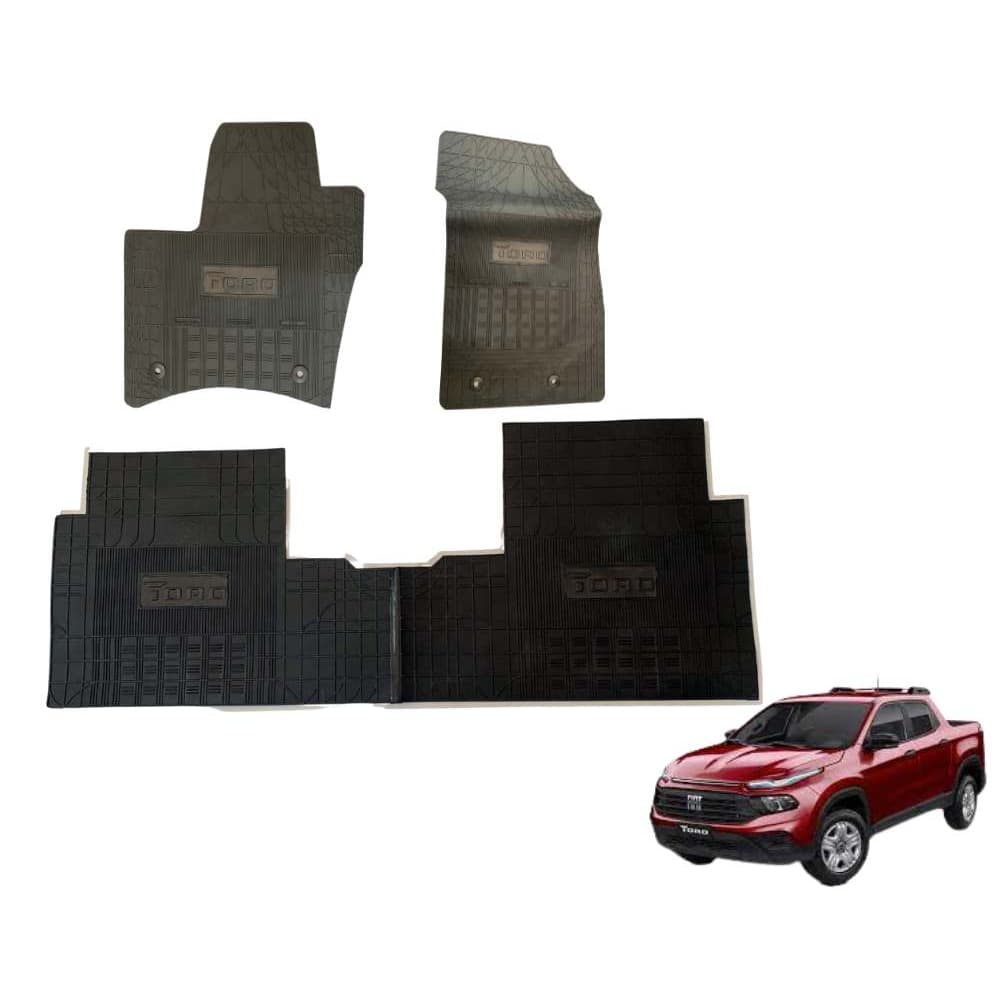 Tapete Emborrachado Fiat Toro 2016 Em Diante