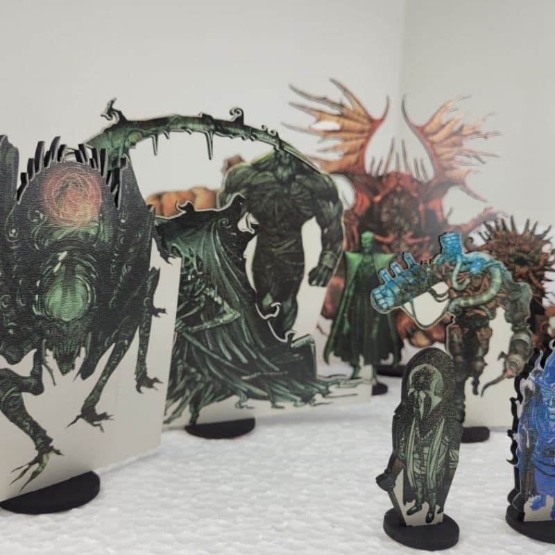 Kit 70 Tokens Bestiario Paranormal