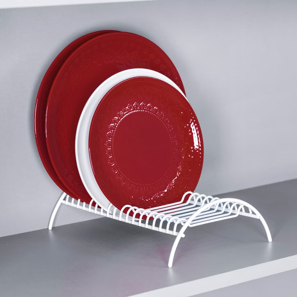 Organizador Suporte Escorredor Para Pratos Armário Vertical Organizador Metaltru
