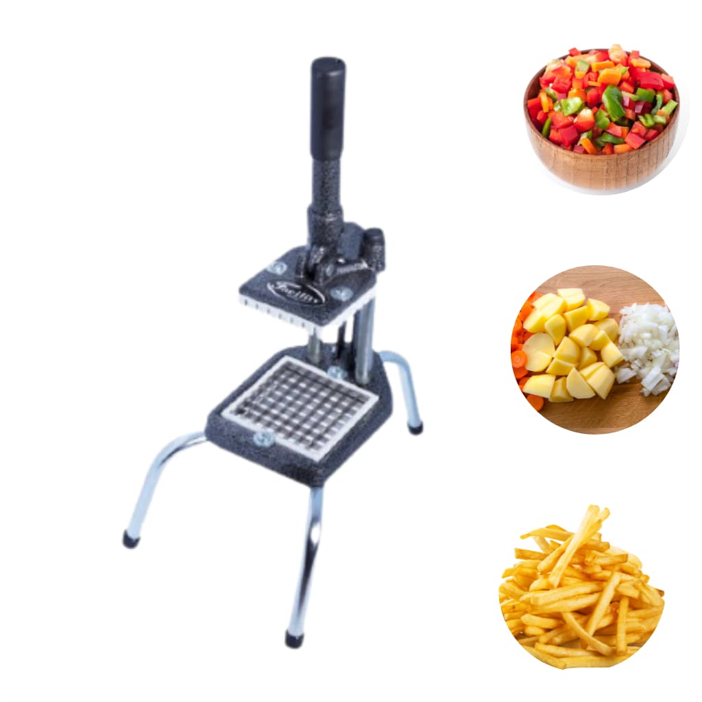 Picador Cortador de Legumes Batata Frita Frutas Profissional - Metal