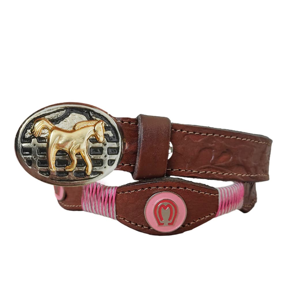 cinto mangalarga feminino com fivela de cowbow vaqueiro em couro