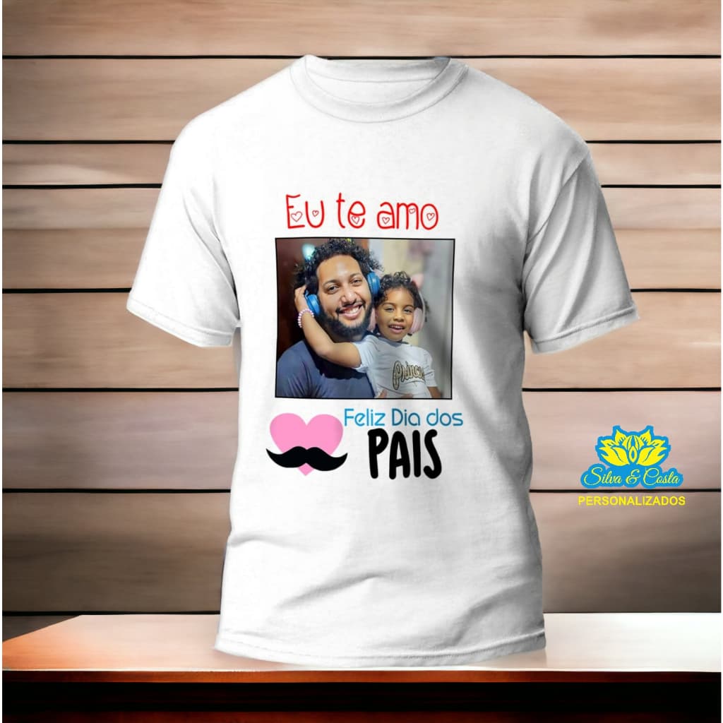 Camiseta com foto Dia dos Pais