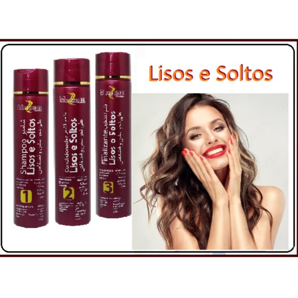 Mairibel Lisos e Soltos Home Care - Uso em Casa (Shampo, Condicionador e Finalizador)