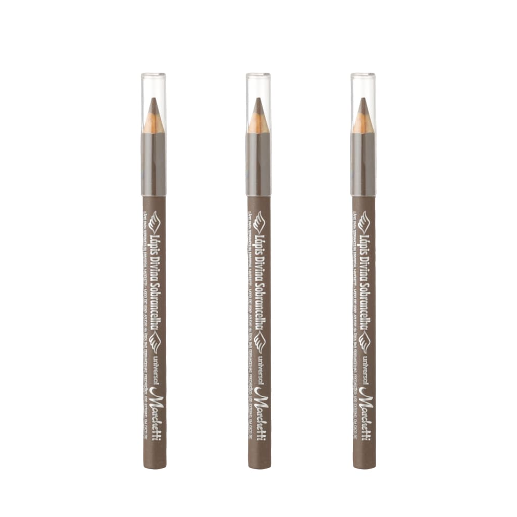 Kit Com 3 Lápis De Sobrancelhas Marchetti Ref Universal