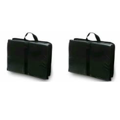 Kit 02 Colchonetes Dobrável Maleta Academia