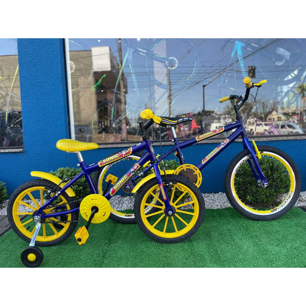 Bicicleta Bike Infantil Masculina Aro 16/20 C/ Sonic
