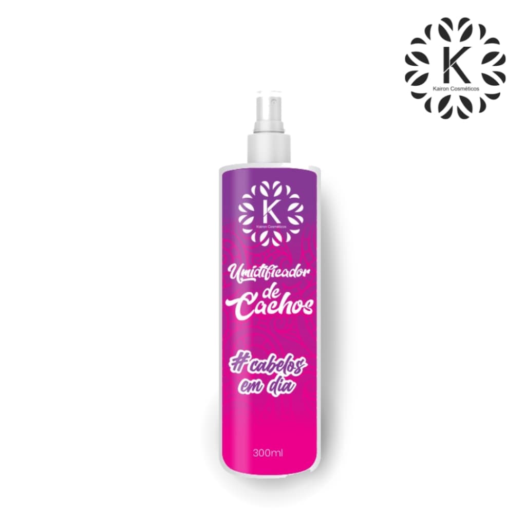 Spray Umidificador de Cachos #CabelosEmDia 300ml Kairon Cosméticos