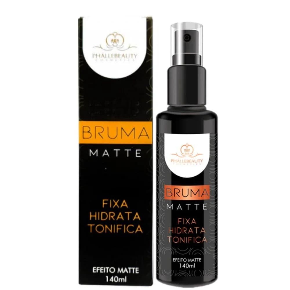 Bruma Matte Fixadora, Hidrata E Tonifica- Efeito Matte - Phallebeauty