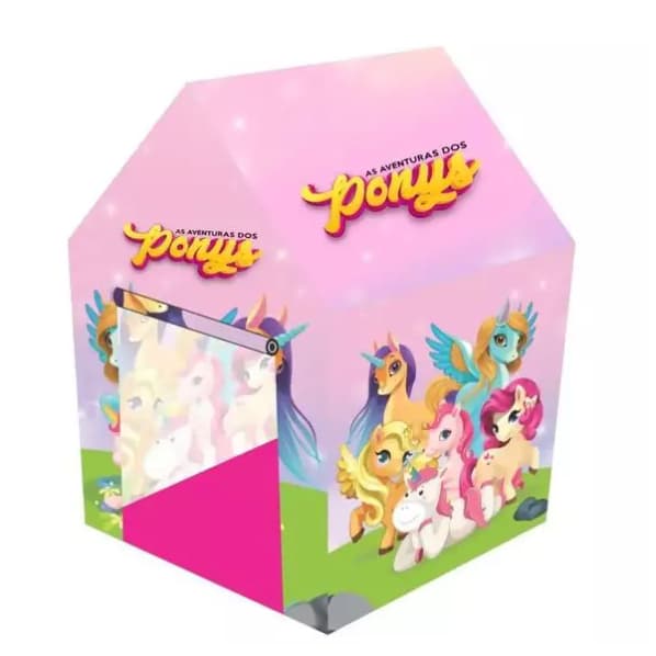 Barraca Infantil com Cano As Aventuras dos Ponys barracacanoponys1
