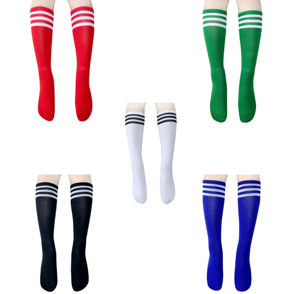 Kit 2 Pares Meião Futebol Liso Listrado Adulto 38/45 Meia Jogador Campo Futsal Society Meias Atletas