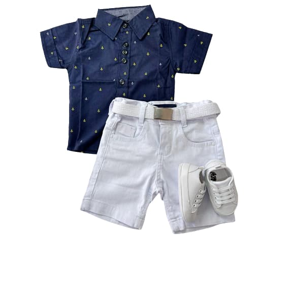 Conjunto Infantil Para Menino Com Sapato