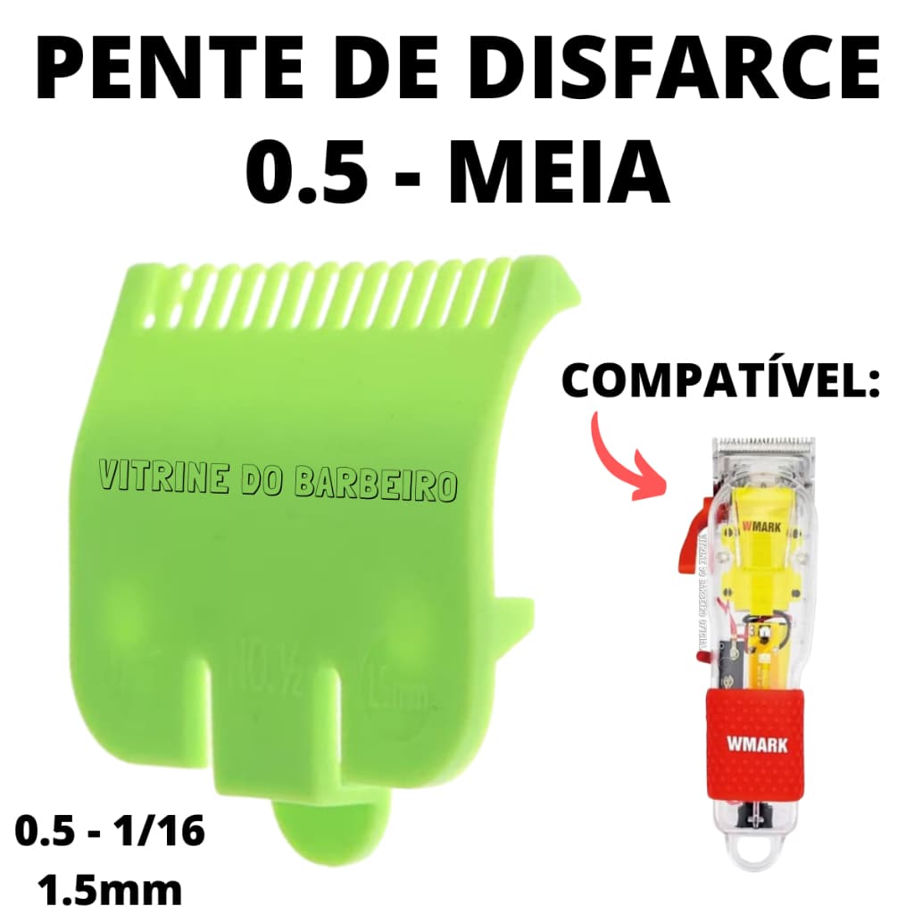 Pente De Meia 0.5mm Original P/ Máquinas De Corte Wmark NG-108