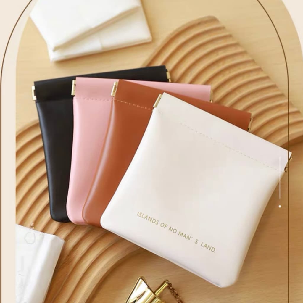 Necessaire Bolsa Bolsinha Porta Objetos Pessoais Feminina Masculina Com Fechado De Ima Impermeável