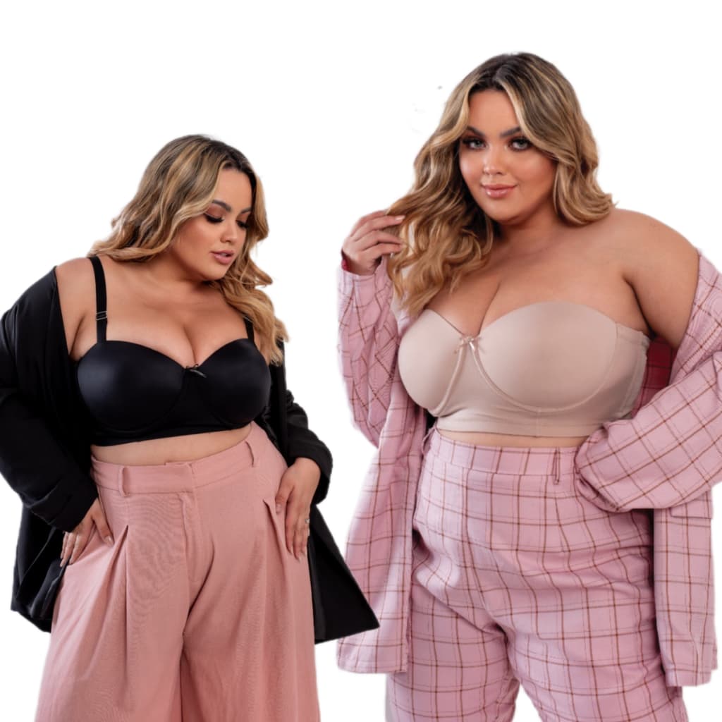 Sutiã Plus Size Tomara Que Caia Reforçado