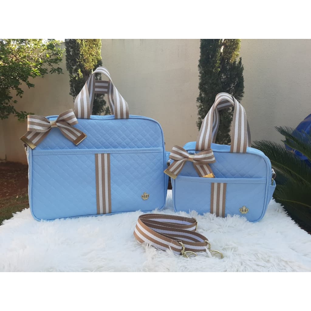 Jogo de bolsa  Maternidade 2 Peças Impermeável para menino, menina e neutro.