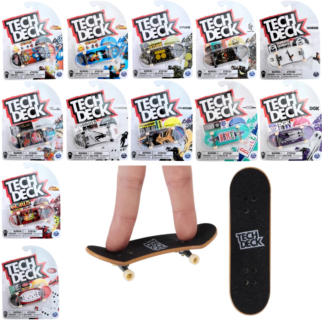 Skatinho De Dedo Fingerboard Tech Deck Original skate de dedo