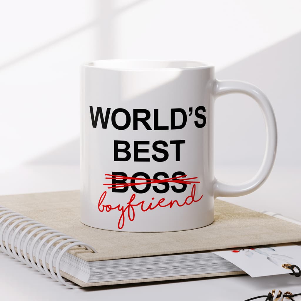 Caneca The Office World´s Best Boss personalizada Dunder Mifflin Michael Scott para presente xícara de cerâmica porcelan