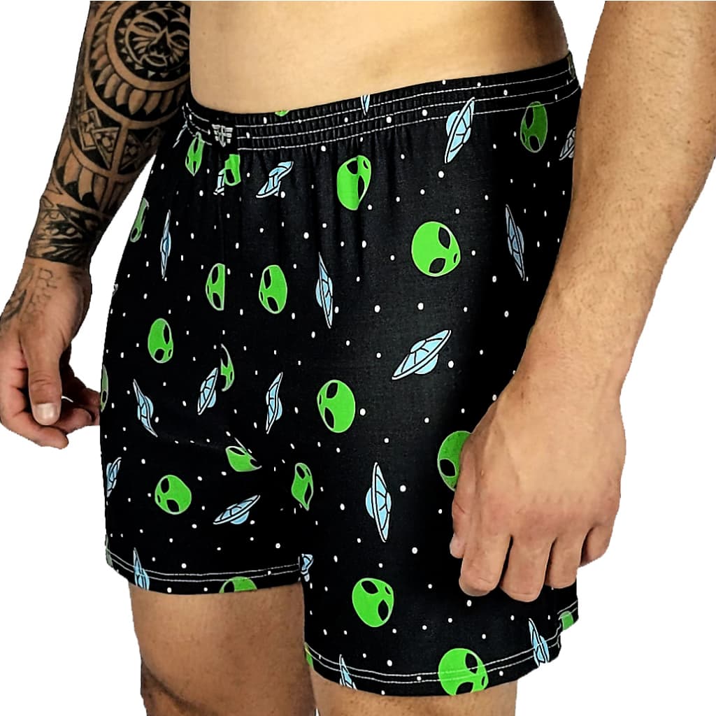 Cueca Samba Canção/Pijama masculino Microfibra diversas estampas
