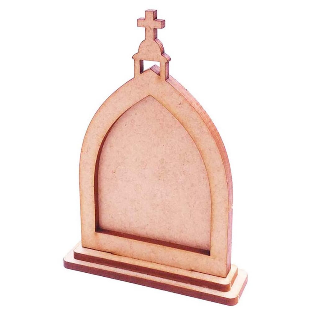 kit 3 oratorio igrejinha capela capelinha mdf cru 30 cm artesanato religioso santo santinha
