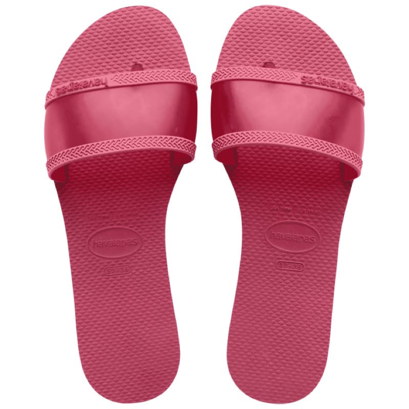 Rasteirinha Havaianas You Angra Crystal Original Bege Rosa Azul Marrom Verde Praia Feminina 2024