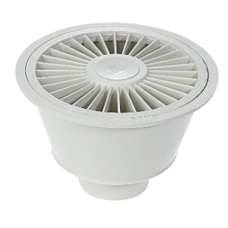 Ralo Sifonado Cônico Redondo 100x40mm Branco
