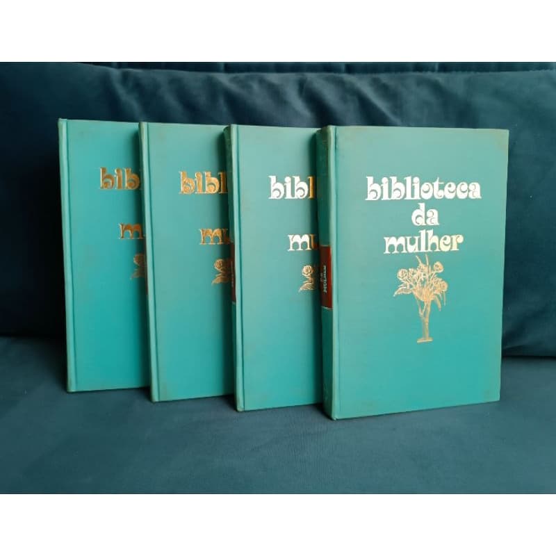 Livro de 1963 Biblioteca da Mulher Marquesa dos Anjos em 04 Volumes ver Descrição