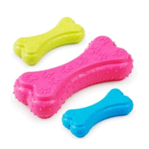 Acessório para Cachorro Formato Osso Cores Sortidas 11CM