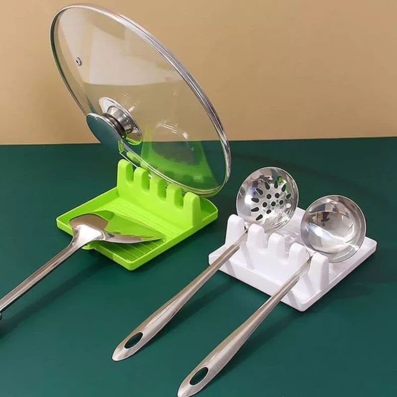 kit Suporte apoio para colheres e tampas de panela cores sortidas