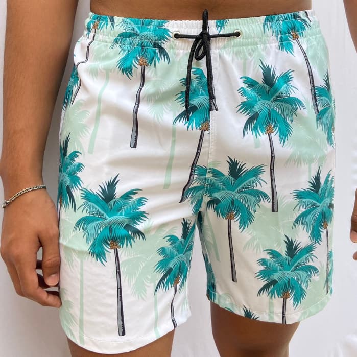 Short Praia Tactel Bermuda Mauricinho Com Elastano Masculino Moda Praia Verão