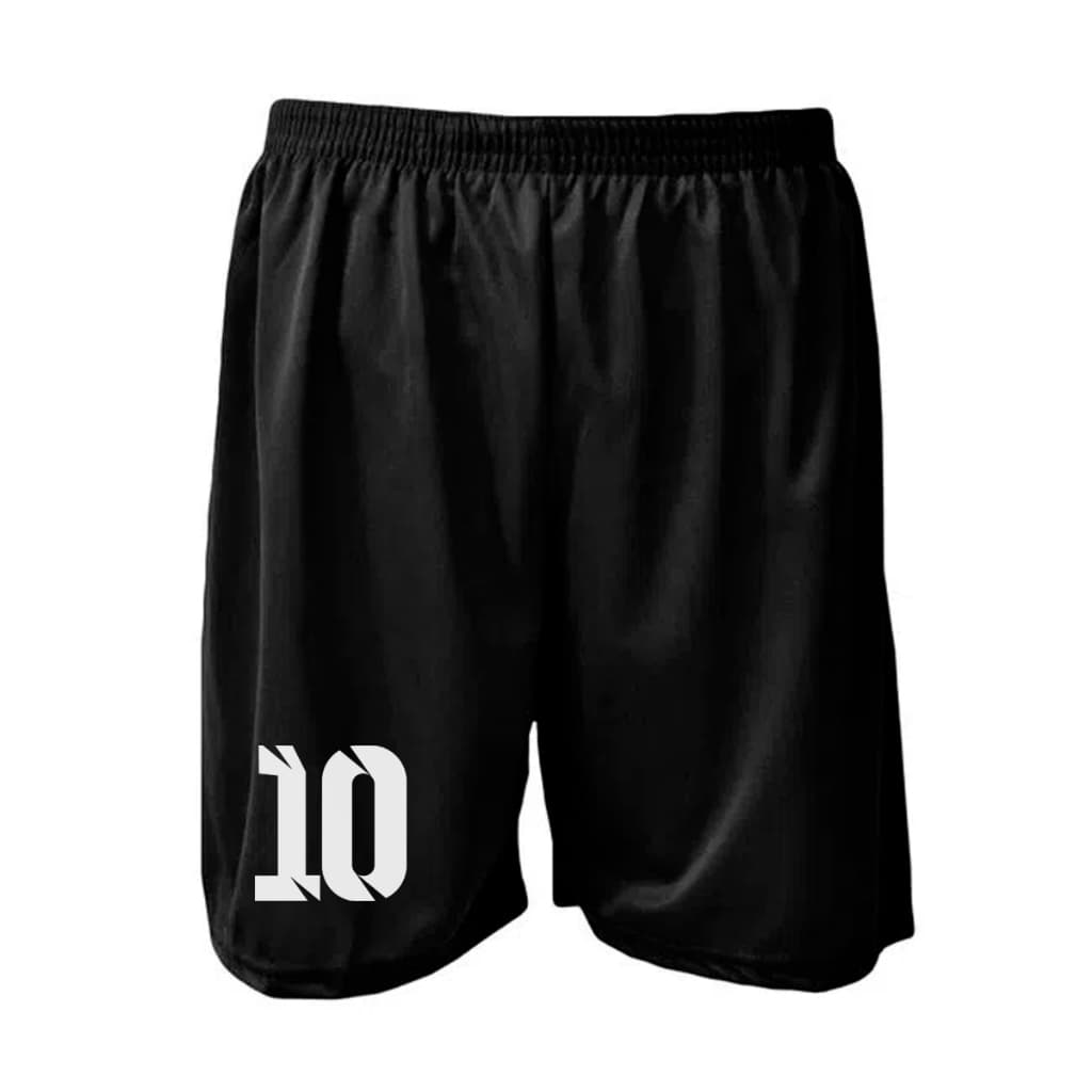 18 Shorts de Futebol Numerado Calção (escolha seu número)