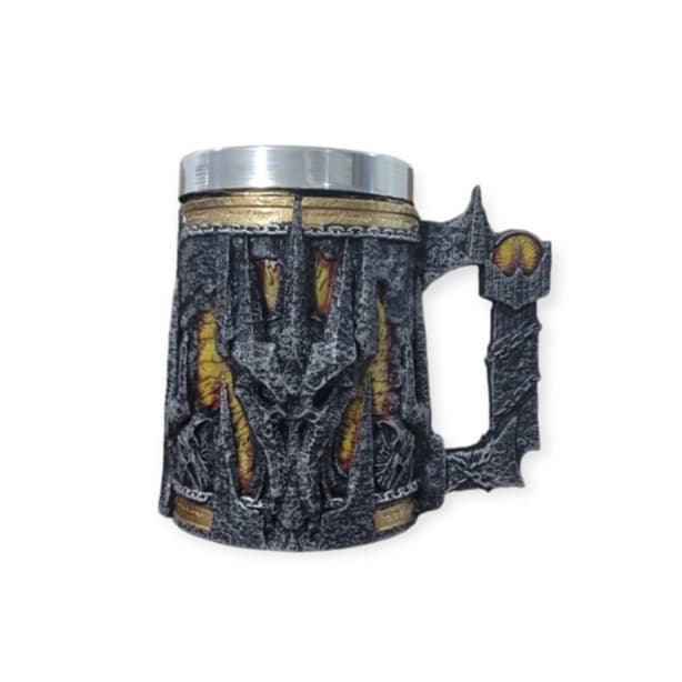Caneca Chopp 3d Senhor dos Anéis Colecionável 500 ml Geek