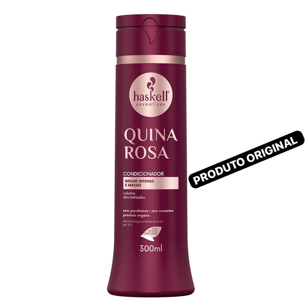 Condicionador Quina Rosa 300ml - Haskell