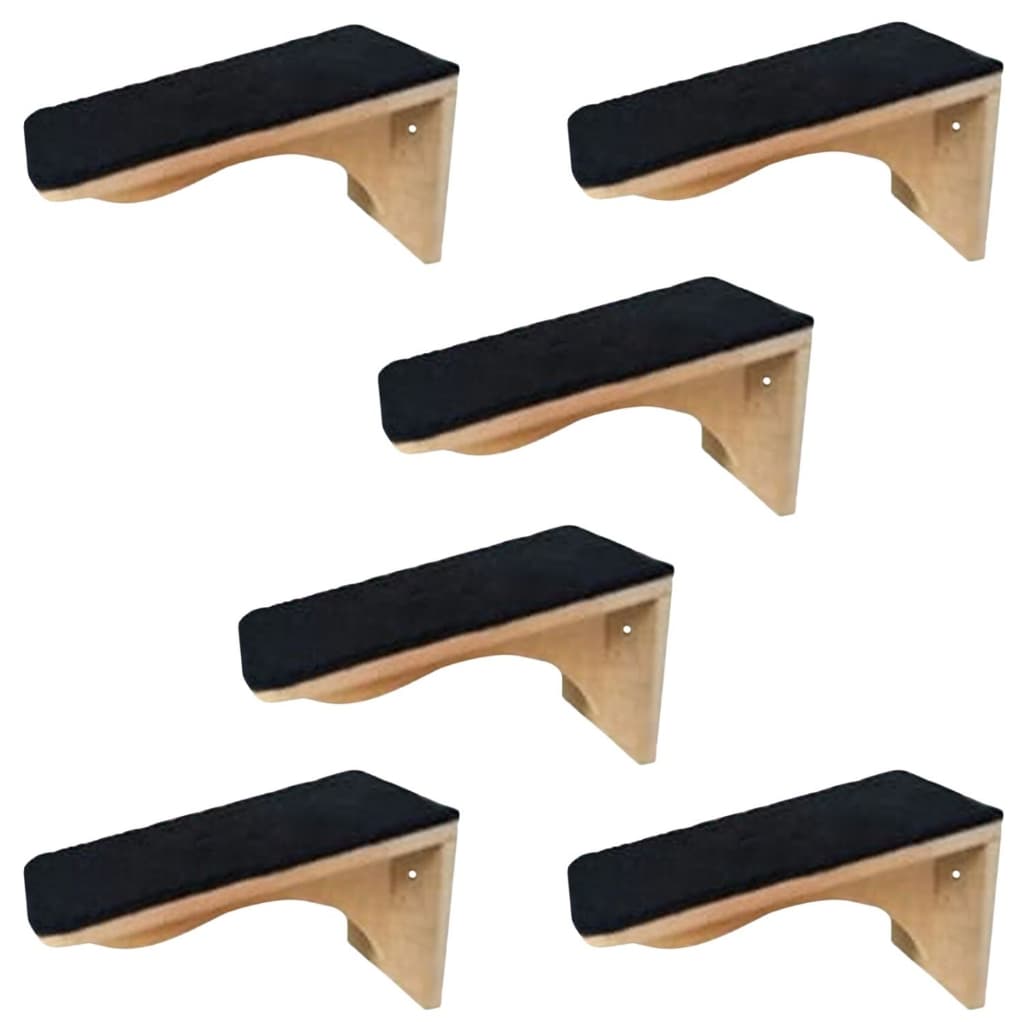 Kit para gato mdf crú com 6 degraus