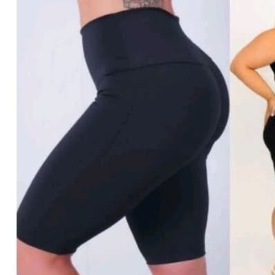 Bermuda Ciclista fitness academia malhar Cós alto