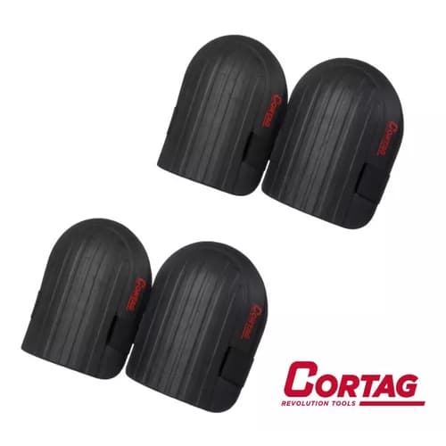 Kit 2 Pares De Joelheira De Proteção Eva Para Assentamento De Piso Cortag