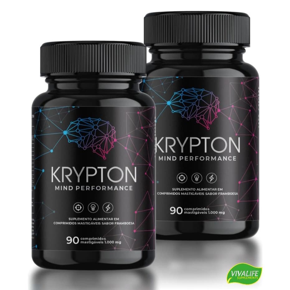 2x Nootrópico l Krypton Foco Concentração