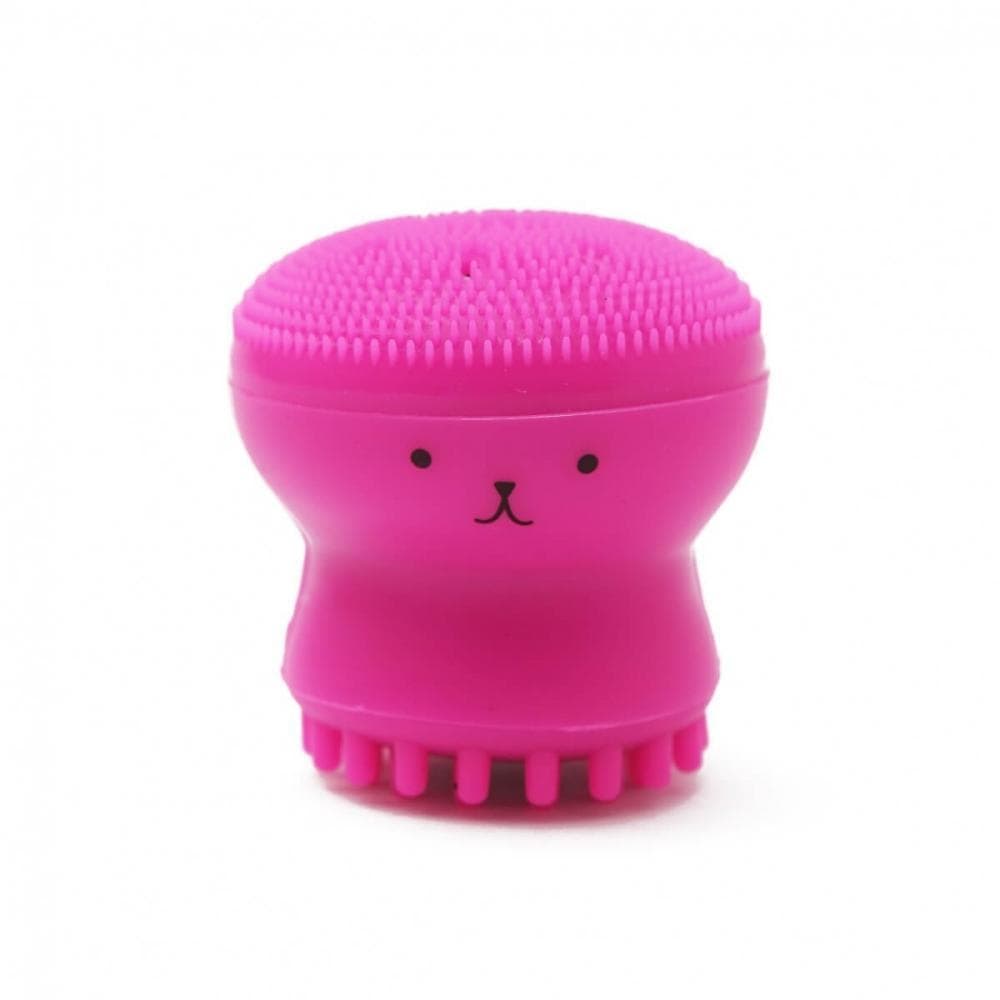 Esponja De Silicone Limpeza Facial Esfoliante Formato Polvo