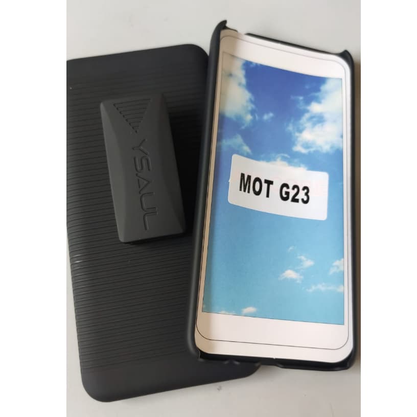 Capinha Capa Suporte Cintura Pra Motorola Moto G23